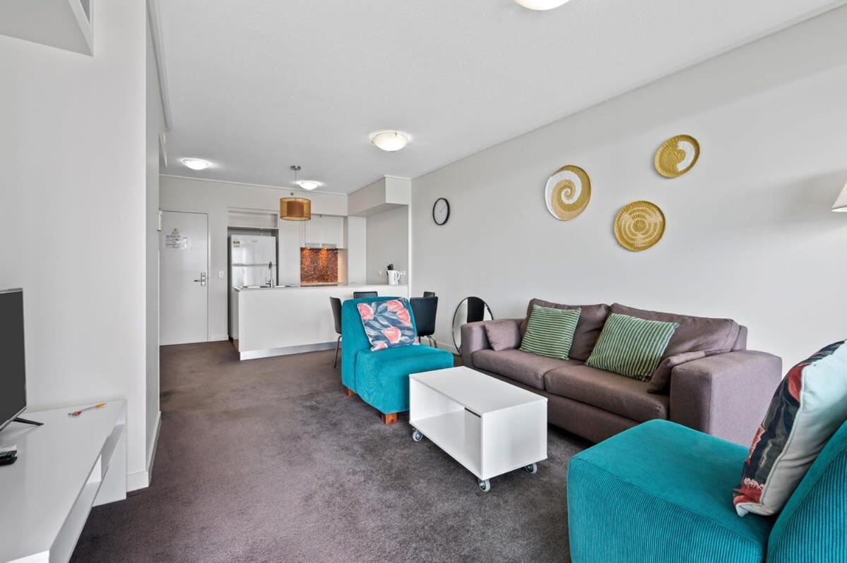 City Living - Brisbane River-View 2 Bedroom Apt المظهر الخارجي الصورة